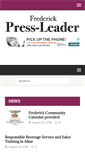 Mobile Screenshot of press-leader.com